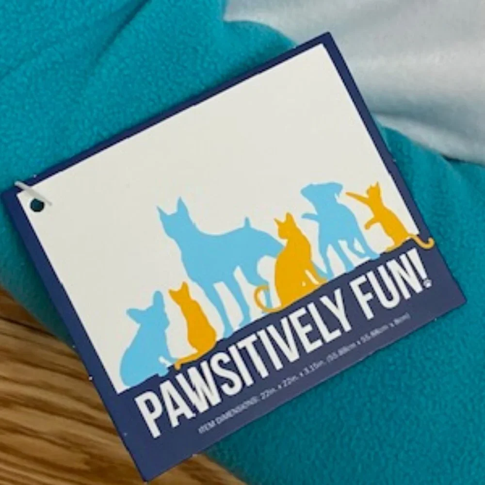 PAWSITIVELY FUN Baseball*PET*Bed ^22in x 3.15in